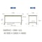 【軽量作業台300シリーズ】移動式/高さ900mm
