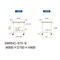 【軽量作業台300シリーズ】移動式/高さ900mm