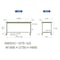 【軽量作業台300シリーズ】移動式/高さ900mm
