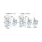 RS60 フィットボアスプロケット 1Bタイプ