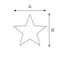 ジャンボパテ抜 星 5pcs