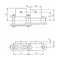 バイピッチチェーン RF2040S