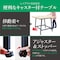 フー ハイテーブル BK脚