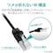 LANケーブルCAT6A準拠 爪折防止