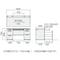 iSデスクシステム 両袖机 センター引き出し付き 奥行600×高さ720mm