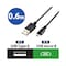 エコUSB2.0microUSBケーブル