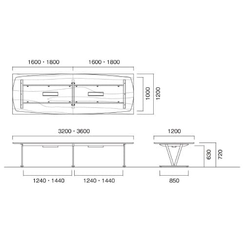 NDSシリーズオーバル型 ワイヤリングBOX付き