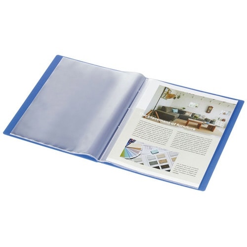 クリヤーブック グラッセル 透明表紙 固定式 A4