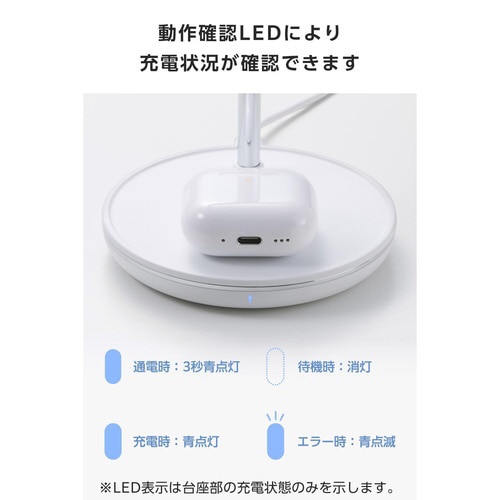 ワイヤレス充電器 15W マグネット式 ブラック