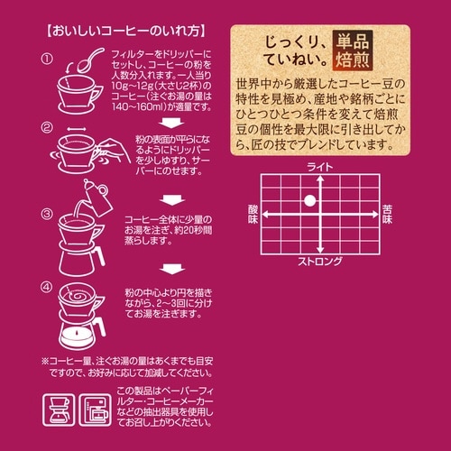 アメリカンテイスト レギュラーコーヒー