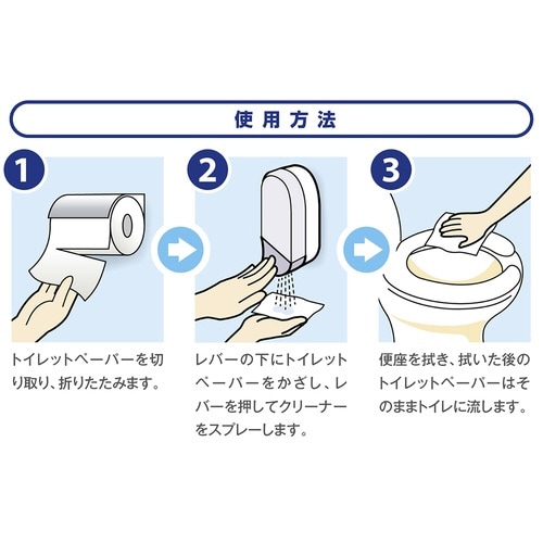 便座除菌クリーナー 便座きれいくん