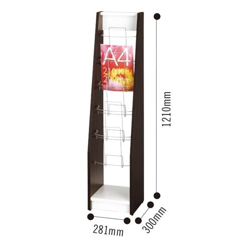 木製カタログスタンド2