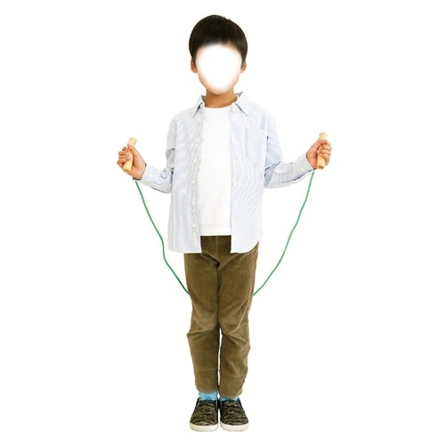 彩り木柄なわとび