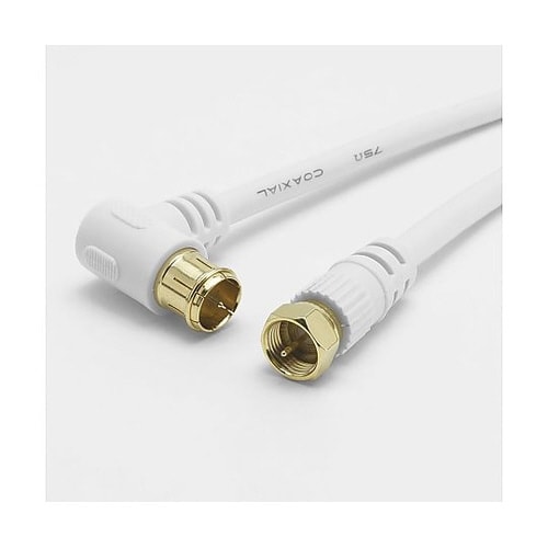 アンテナケーブル S−4C−FB L字差込式−ネジ式コネクタ