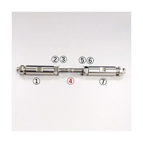 両ねじボルト(右ねじ・左ねじ/ステンレス) EA949HHシリーズ