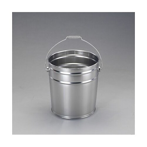 バケツ・ふた付(ステンレス製)