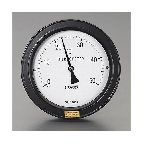 バイメタル式温度計