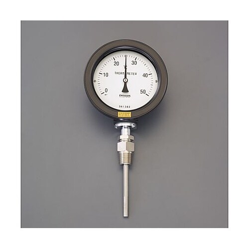 バイメタル式温度計