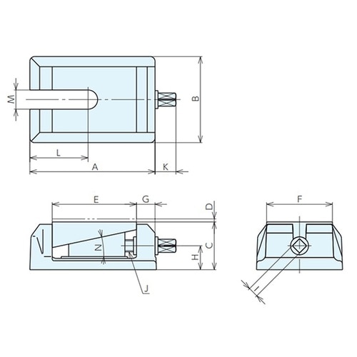 レベリングブロック Gガタ(オーダーNo