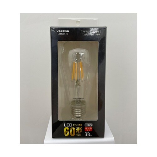 フィラメントLED エジソン形