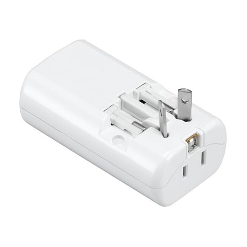 海外用マルチ変換プラグ USB付