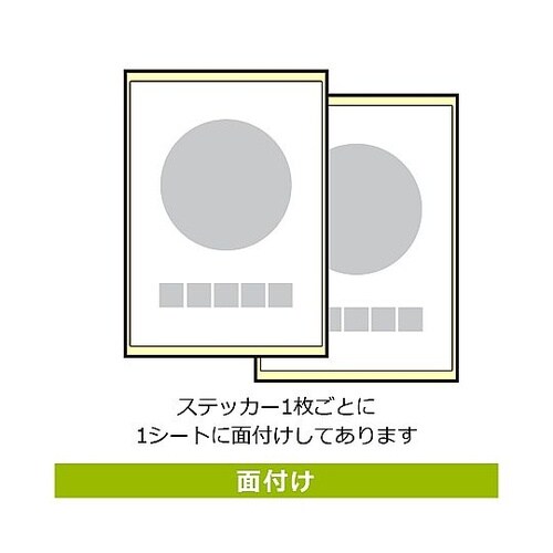 強粘ステッカー