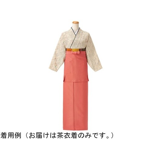 雲井ぼかし草小紋 茶衣着 上