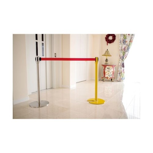 ベルト付きポールくぼみ型