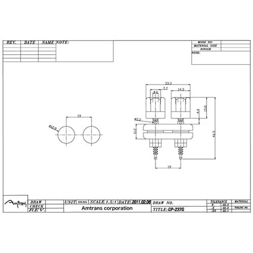 スピーカー端子