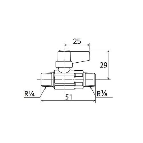 ミニボールバルブ