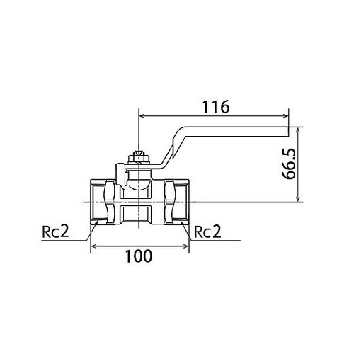 ボールバルブ(真鍮製)