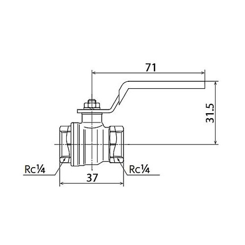 ボールバルブ(真鍮)