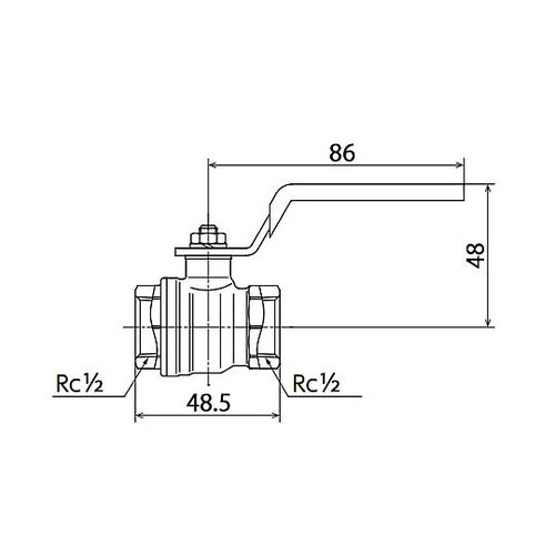ボールバルブ(真鍮)