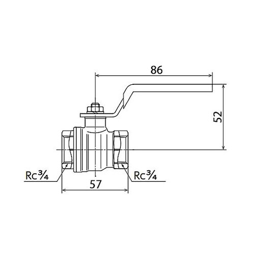ボールバルブ(真鍮)