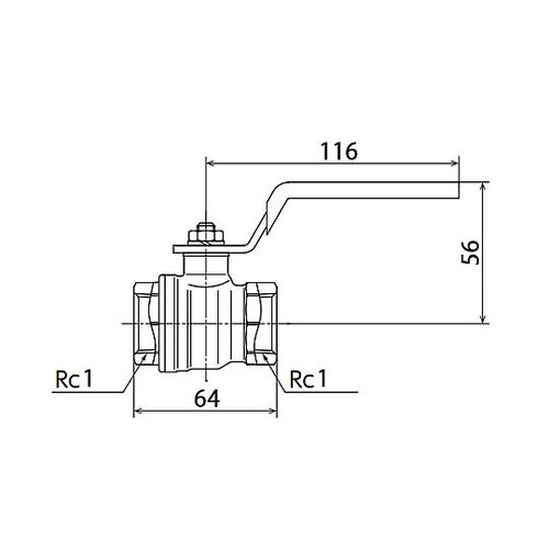 ボールバルブ(真鍮)