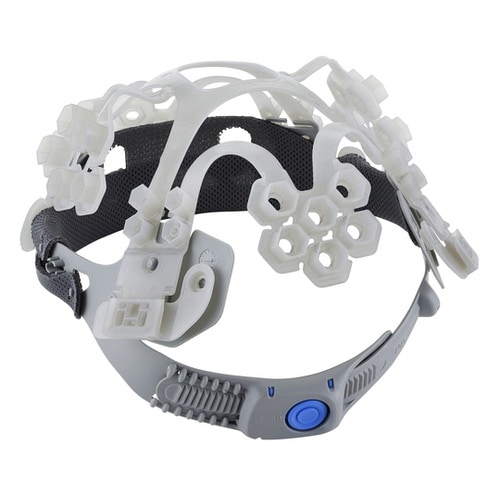 エアライト搭載ヘルメット