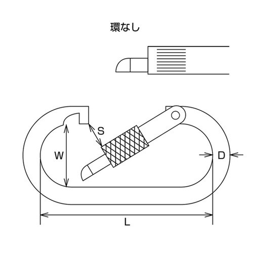 ステンレス カラビナ