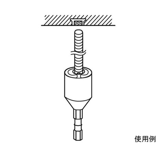 全ネジ用ソケットストロック