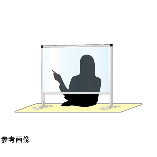 ブラックパーテーションスタンド