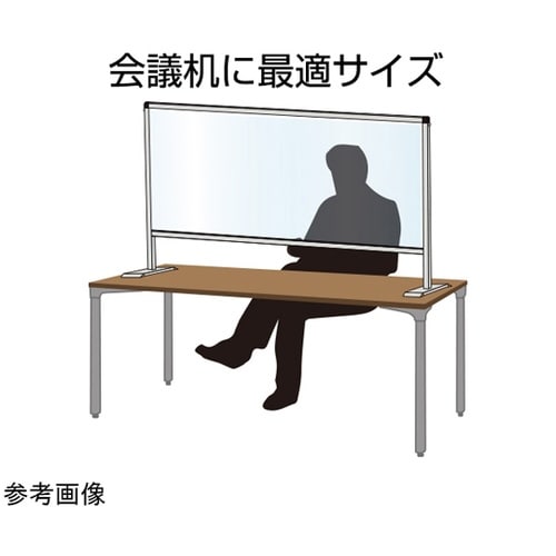 ブラックパーテーションスタンド