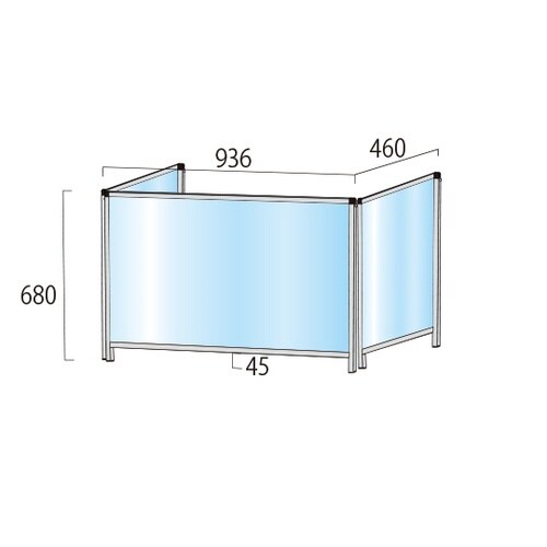 パーテーションスタンド