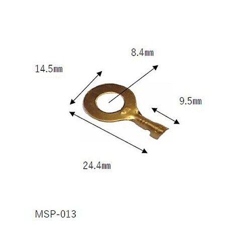 0.50ー2.00mm2/丸形端