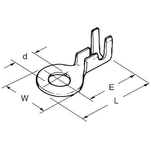 0.50ー2.00mm2/丸形端