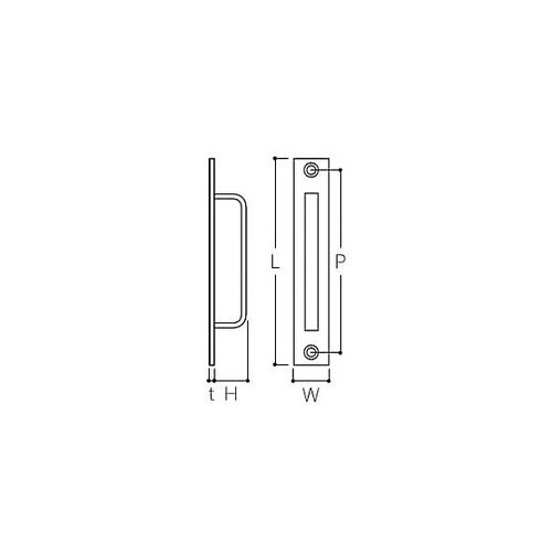 座付取手(真鍮製)