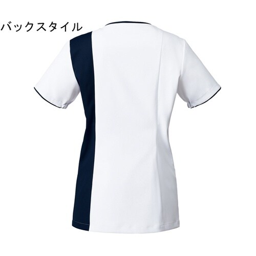 レディスジップスクラブR ホワイト×ダー