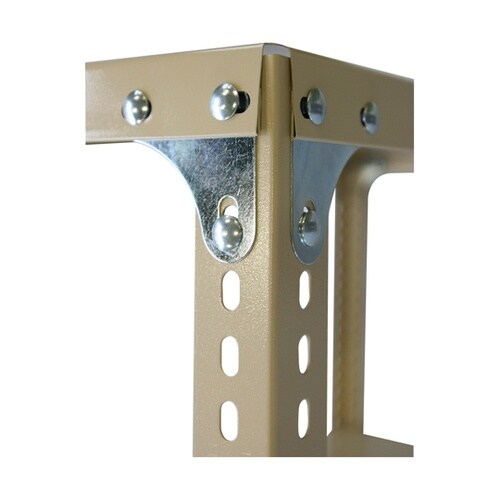 浅香 アイボリー スチール棚セット