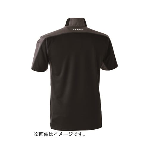 ZIP半袖ポロ コン