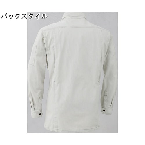 長袖シャツ アイボリ