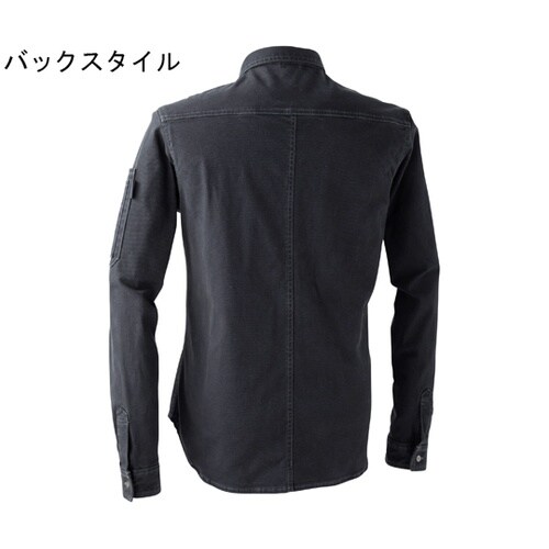 長袖シャツ N ブラック