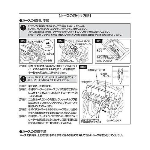 エアーホースリール(